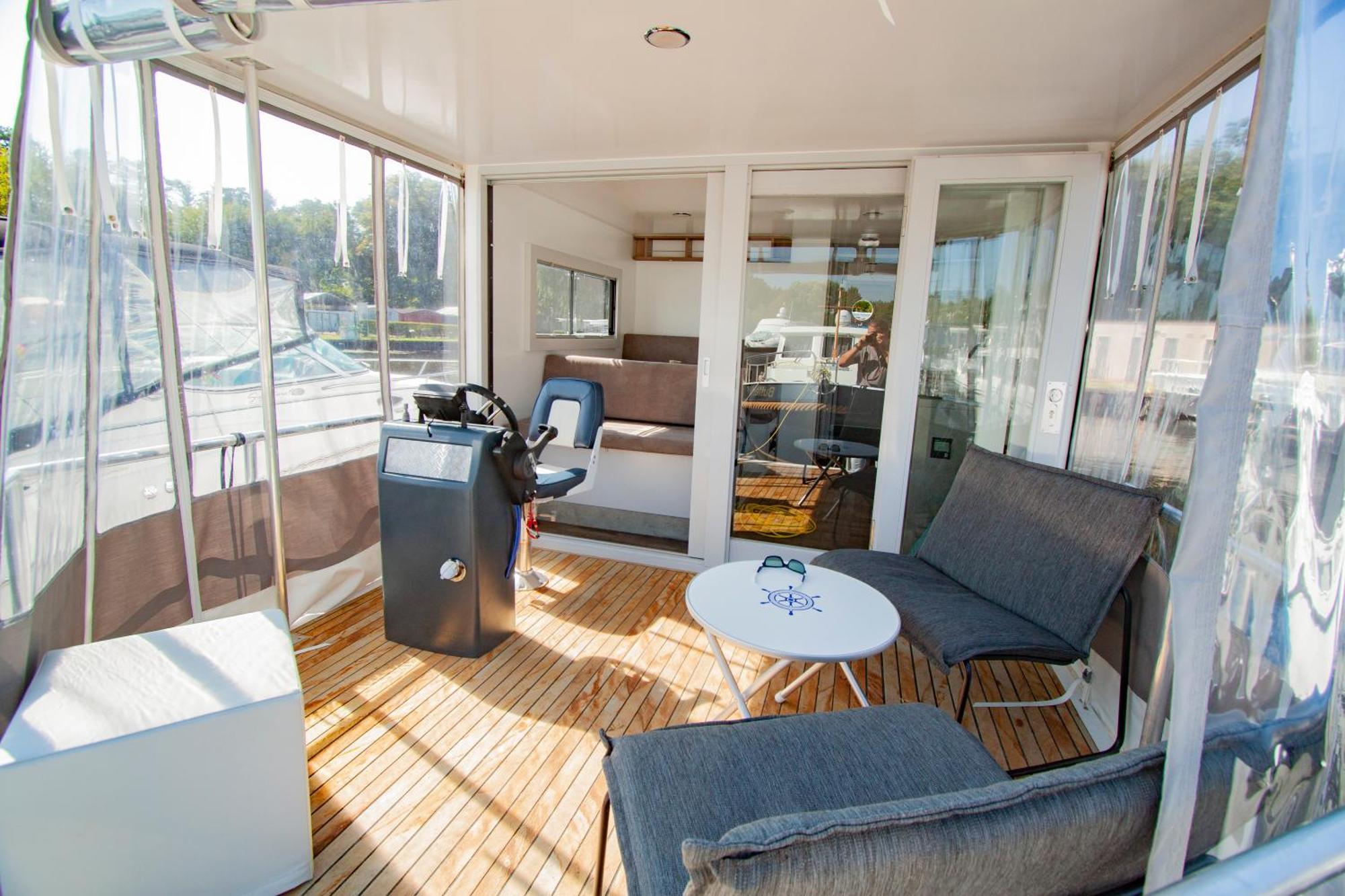 Hausboot Hotel Hennigsdorf Eksteriør billede