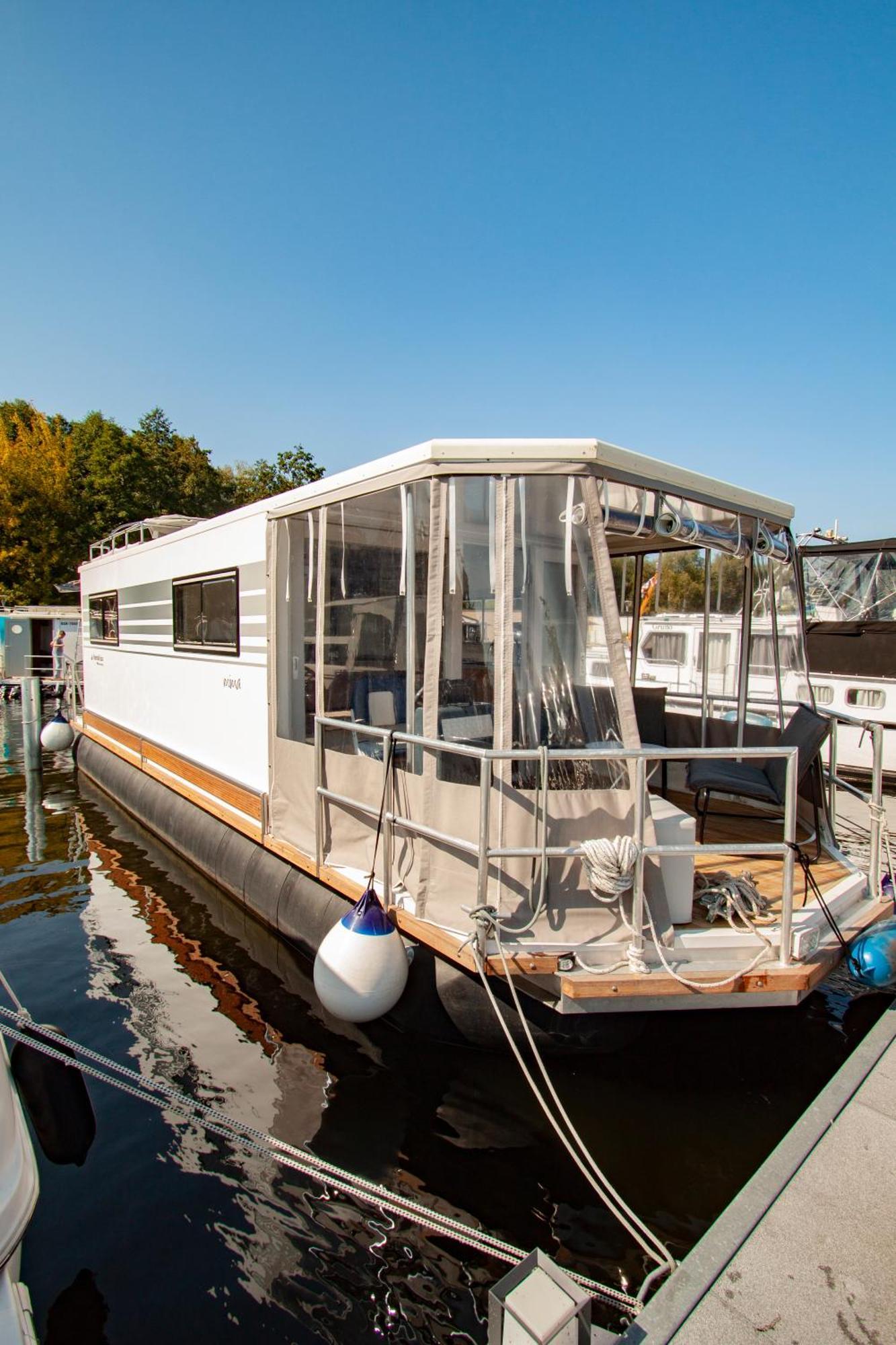 Hausboot Hotel Hennigsdorf Eksteriør billede